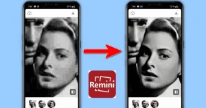 App làm nét ảnh Remini